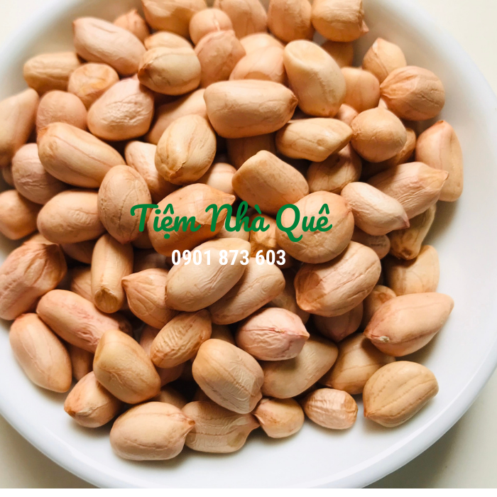 Lạc Khô (Đậu Phộng) Tách Vỏ - Đậu sống chưa rang