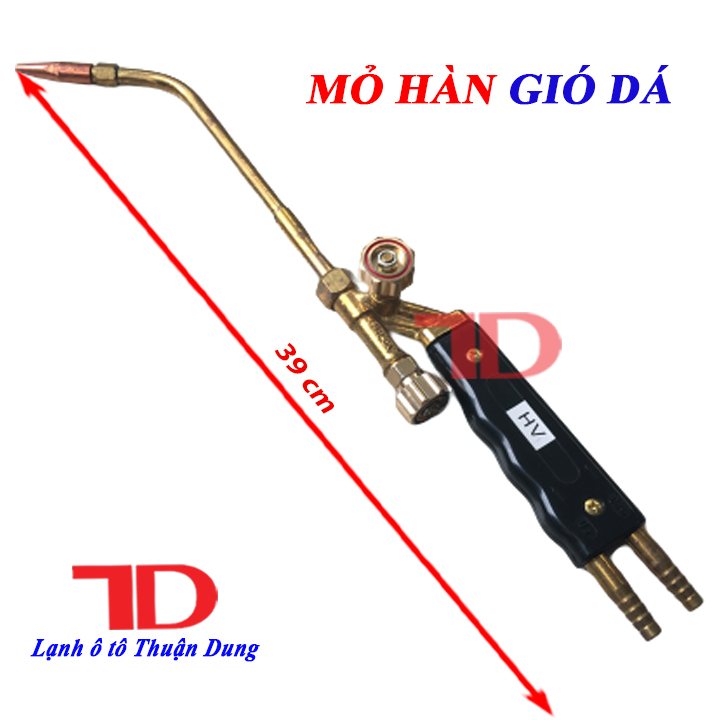 Mỏ hàn gió đá có van chỉnh gió và gas - Vật Tư Điện Lạnh Ô Tô Thuận Dung