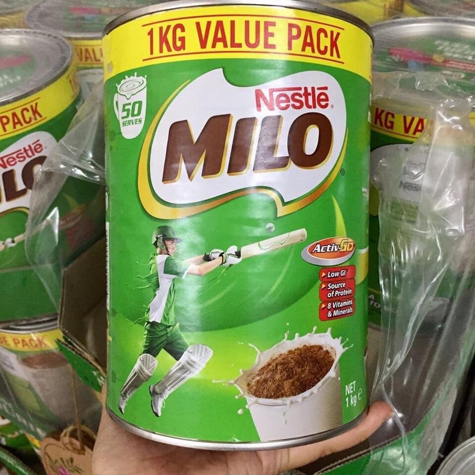 Sữa Milo Úc-hộp 1kg