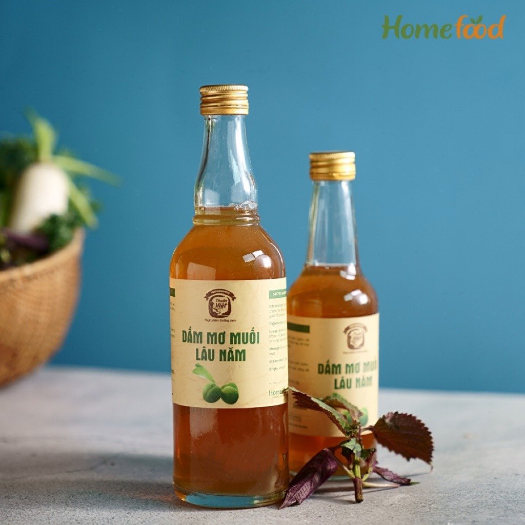 DẤM MƠ MUỐI LÂU NĂM (Chai 500ml)
