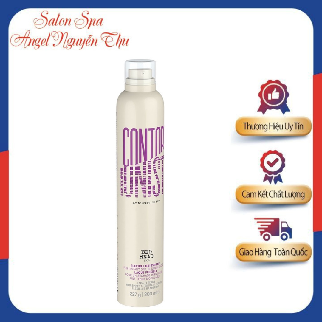 Gôm Xịt Giữ Nếp Linh Hoạt Tigi Bed Head Contortionist Flexible Haaispra 300Ml