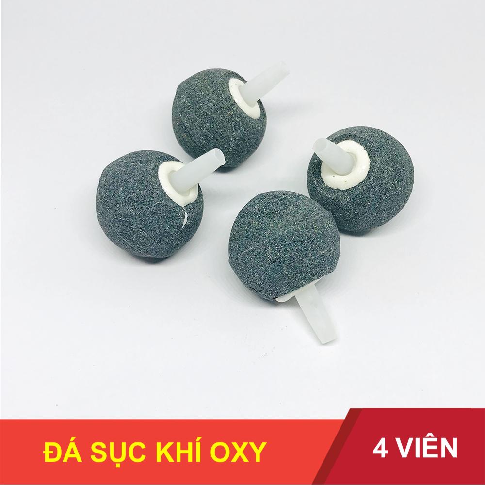 4 đá sục khí oxy - đá sủi oxy cho bể cá cao cấp dùng cho máy sủi oxy, máy sục khí - LK0116