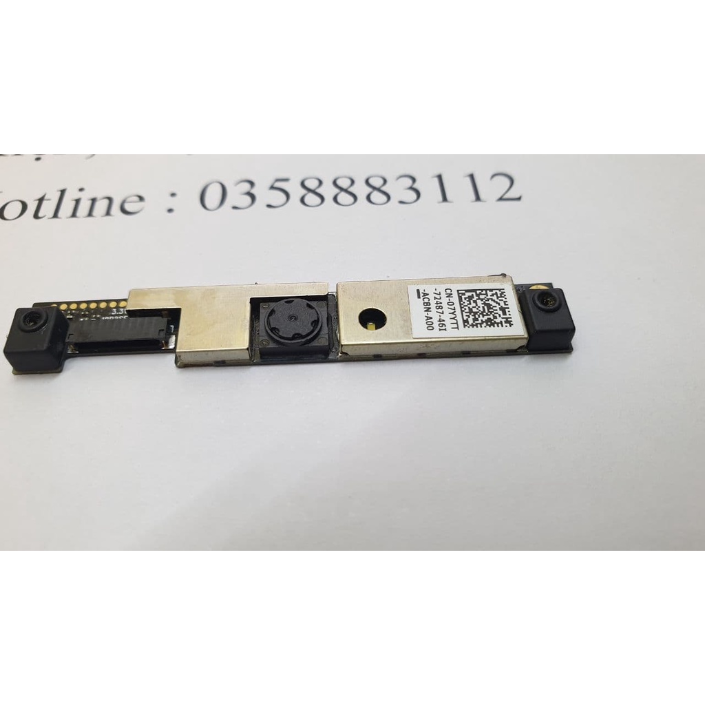 Webcam laptop dell latitude e7240/ e7250/ e7440/ e7450/ e5450/ e5550/ m3510/ m7510/ m7520 / m7710/ m7720