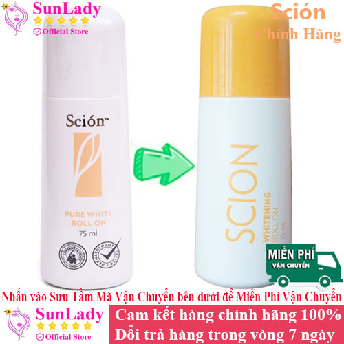 [HCM]Lăn khử mùi nam nữ Scion Nuskin nhập khẩu chính hãng ngăn mùi hôi nách không làm ố quần áo  trị thâm nách ( Sción Nu Skin Sicon) )