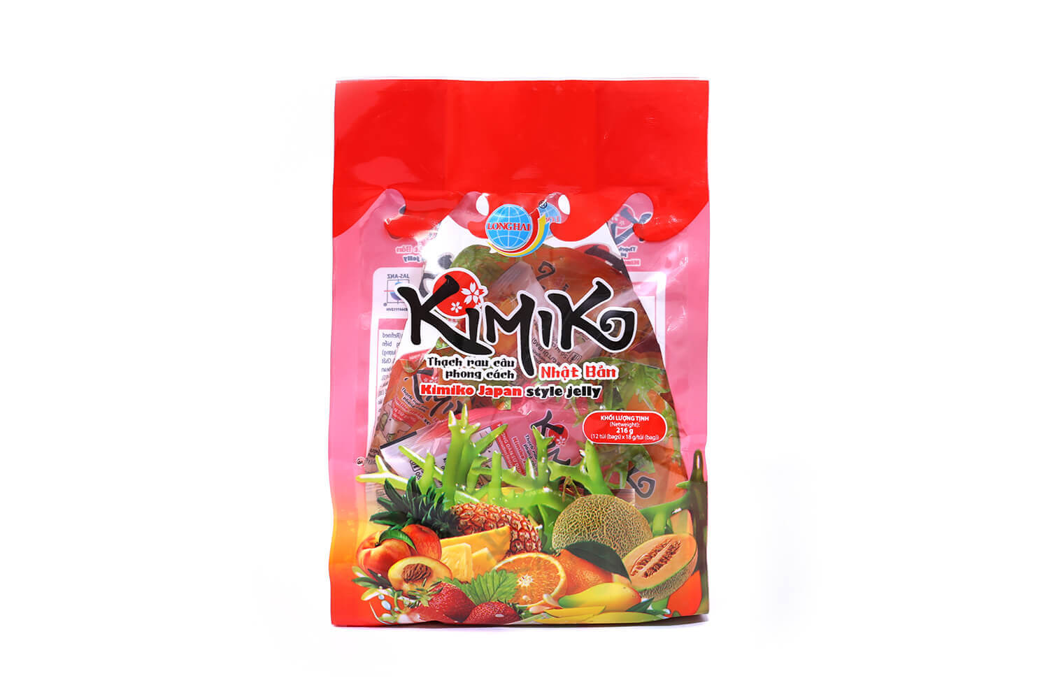 Combo 2 Gói Thạch Rau Câu Kimiko 216g