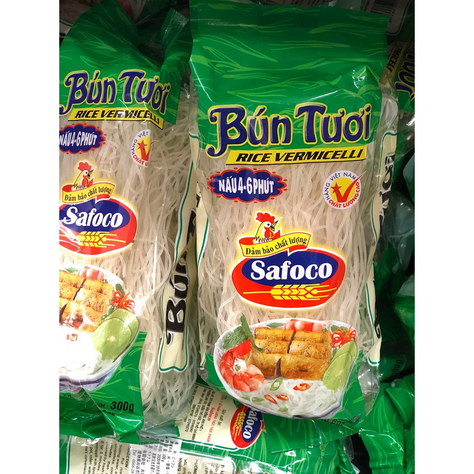Bún tươi Safoco gói 300g