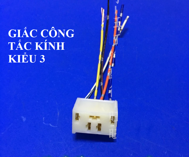 Giắc của Công tắc nâng cửa kính xe hơi kiểu 3