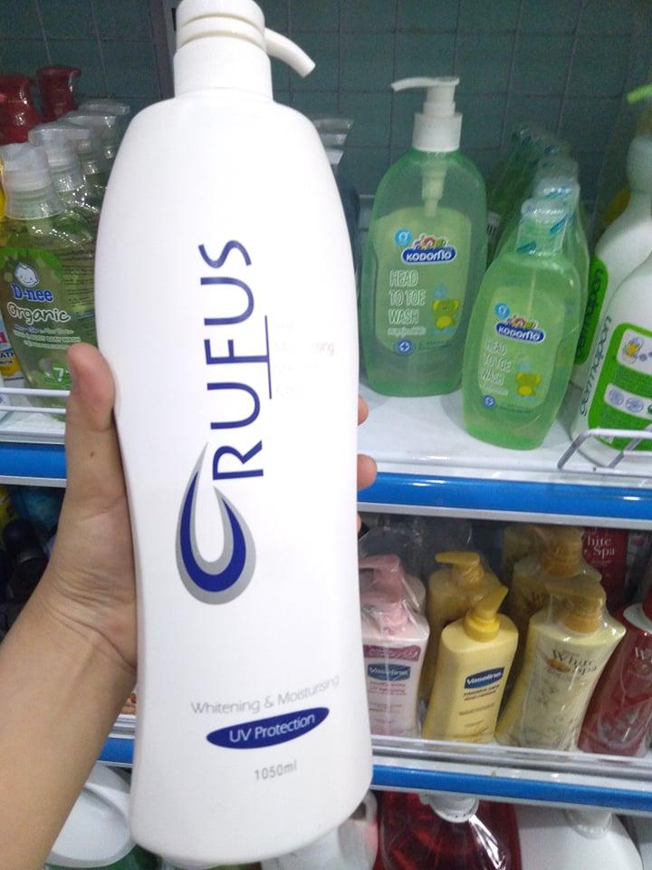 Sữa tắm trắng da Rufus Whitening Moistursing 1050ml Malaysia