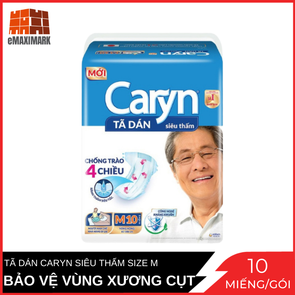 Tã dán caryn size m 10 miếng/gói