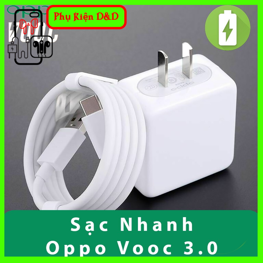 [ LỖI ĐỔI MỚI ] Bộ Sạc Nhanh Oppo VOOC R15 Chính Hãng Cho Các Dòng Máy OPPO F11 Và Renno