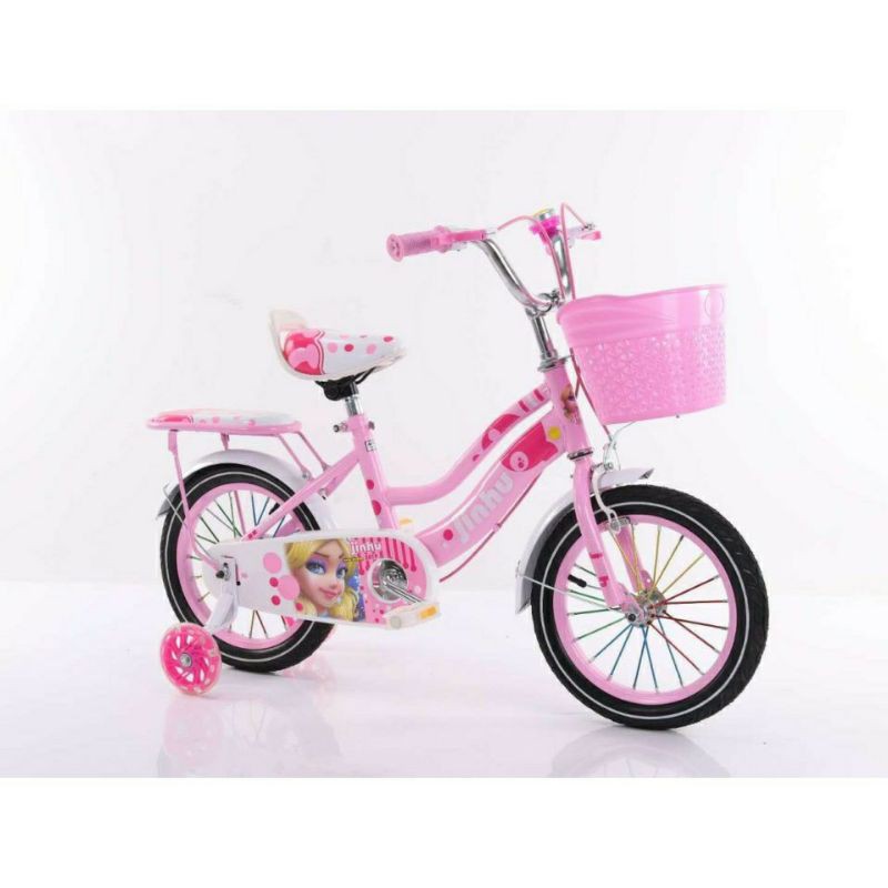 Xe đạp trẻ em cho bé gái từ 5-7 tuổi cỡ 12,14,16,18 inch