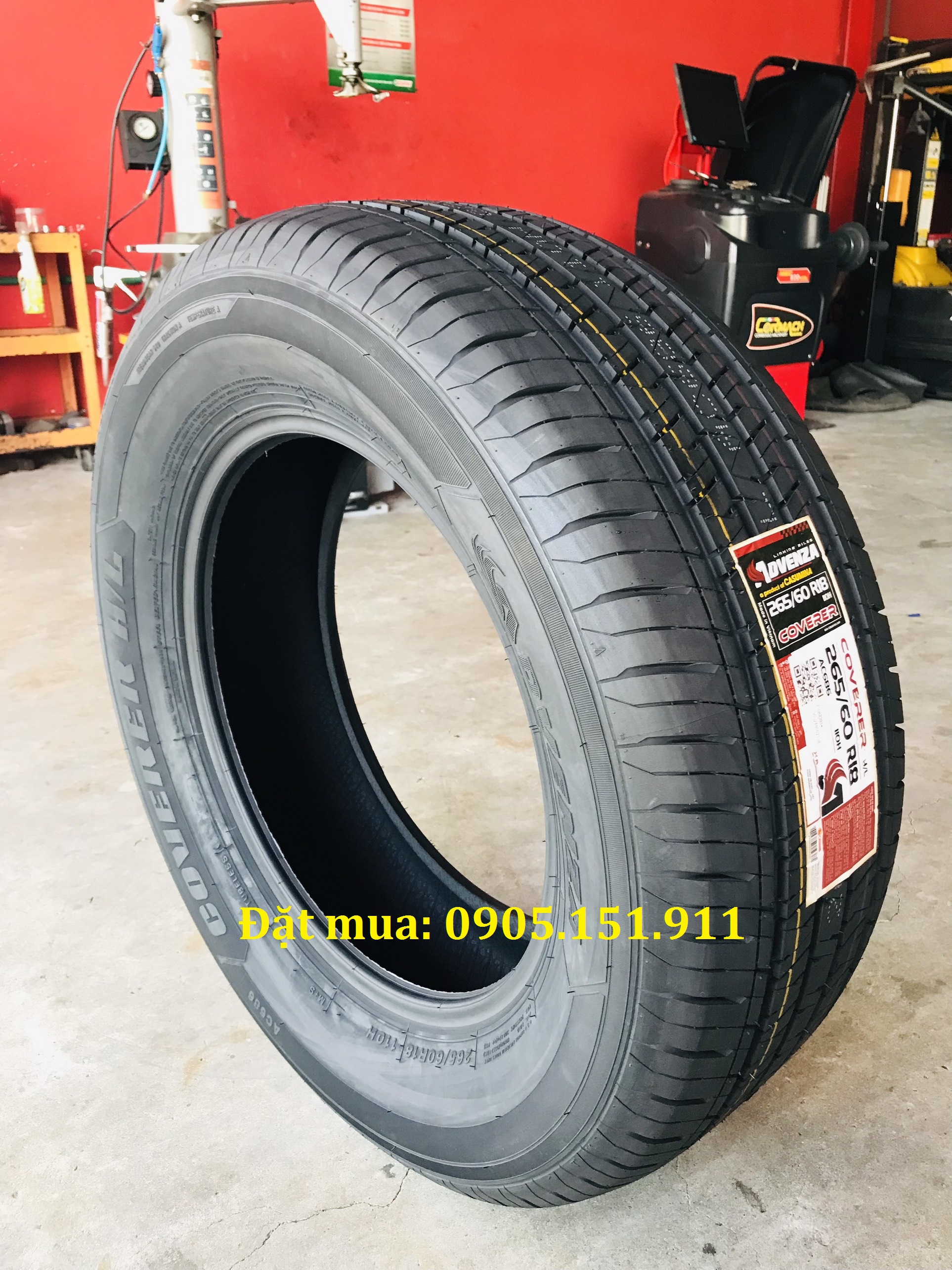 Lốp xe advenza 265/60r18: chuyên lắp xe cruiser parado, pajero sport, traiblazer, isuzu mux, ford ranger.... lốp chất lượng cao chạy siêu bền...