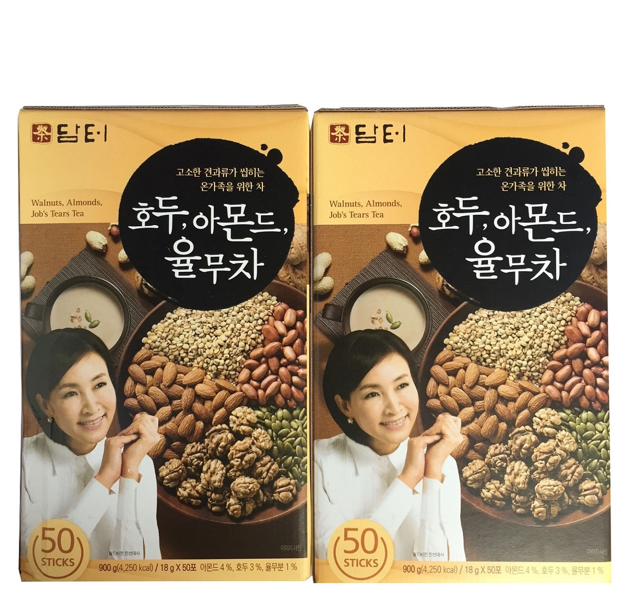 Bột ngũ cốc dinh dưỡng Damtuh Hàn Quốc 50 gói 18g