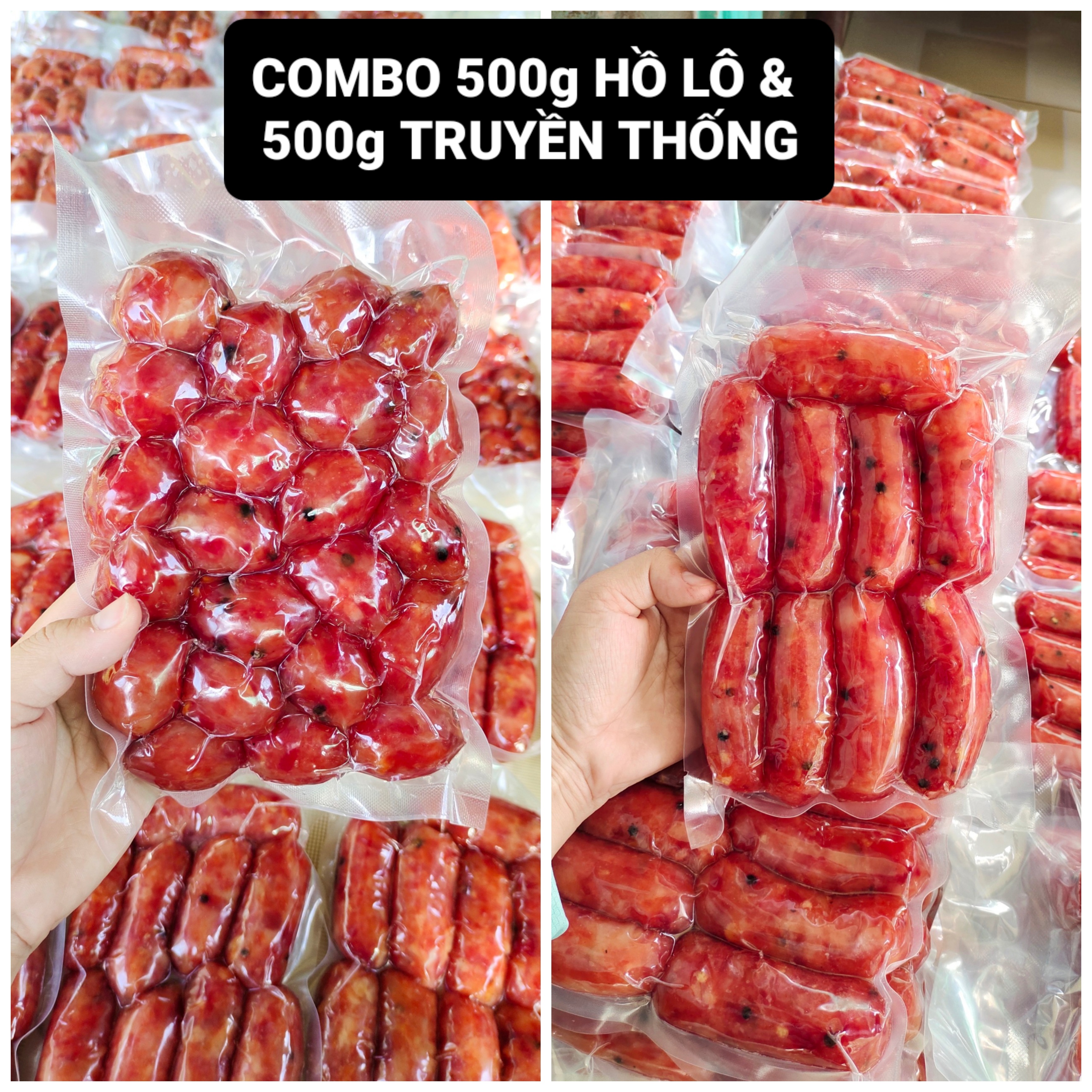 Lạp xưởng hồ lô& lạp xưởng truyền thống đặc sản cai lậy