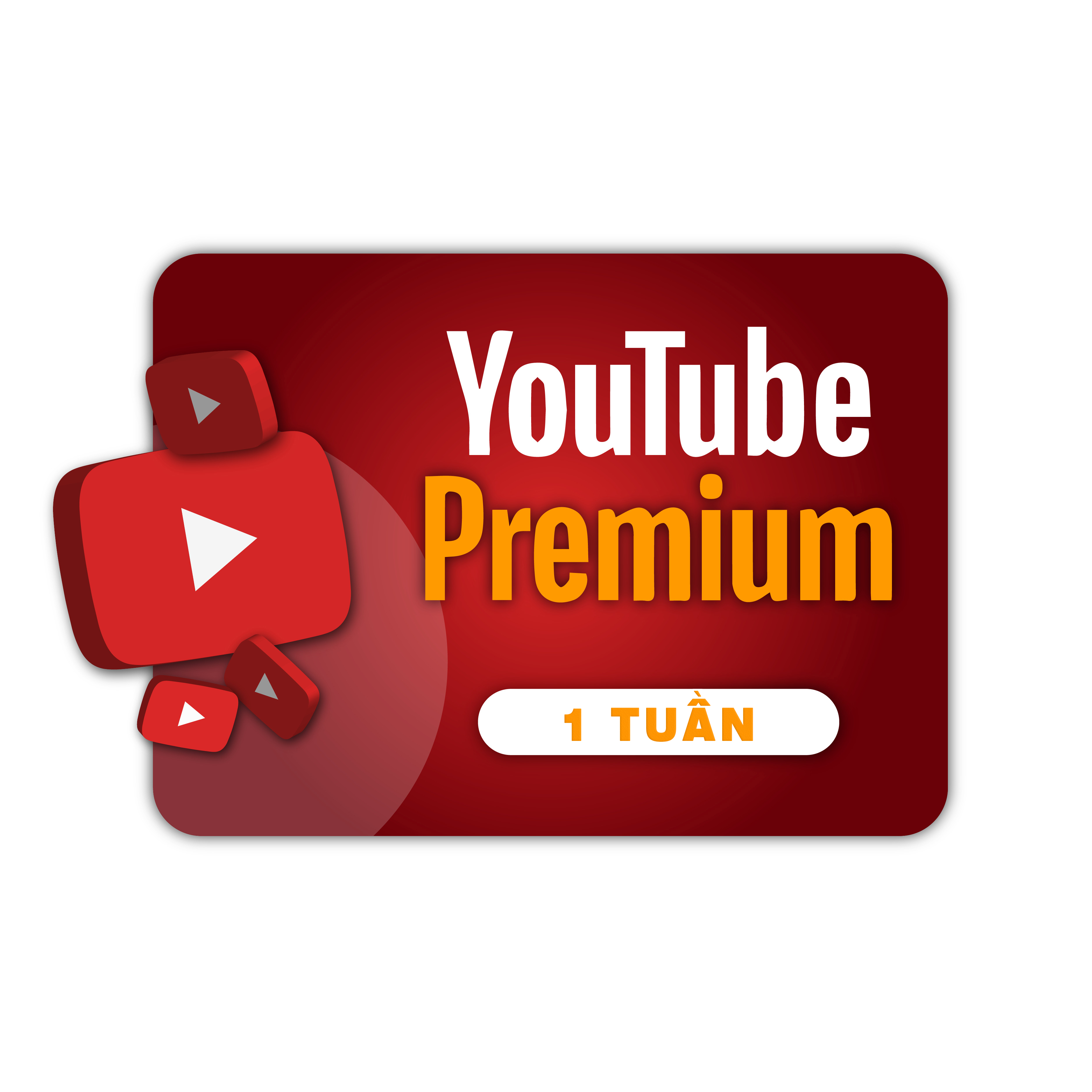 Nâng cấp Youtube Premium chính chủ ( Gói mua lần đầu ) - Không yêu cần mật khẩu , chỉ cần địa mail - Nhanh chóng [ Evoucher điện tử Accdigi - Nhận ngay lập tức ] -Tư vấn sử dụng dịch vụ trực tuyến kỹ thuật số
