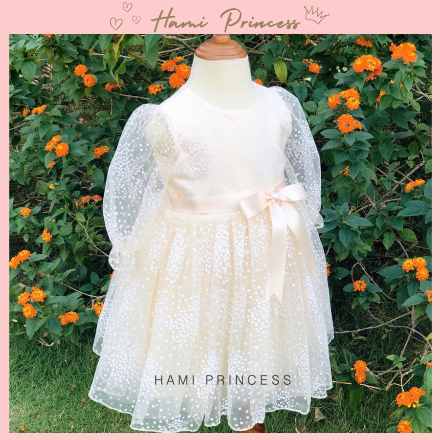Váy Công Chúa Hoa Nhí Đáng Yêu Cho Bé Gái  ❤️ HAMI PRINCESS