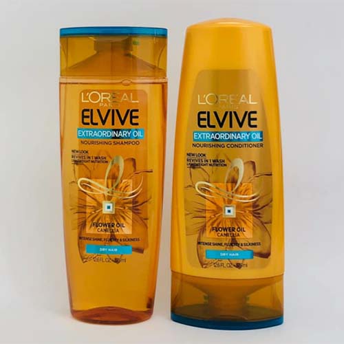 [HCM]Bộ Dầu Gội Xả Loreal Paris Elvive Extraordinary Oil Flower Oil Camellia