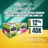 Thùng 24 Lon Nước Trái Cây Lên Men Strongbow Vị Kiwi Và Thanh Long 320ml/lon