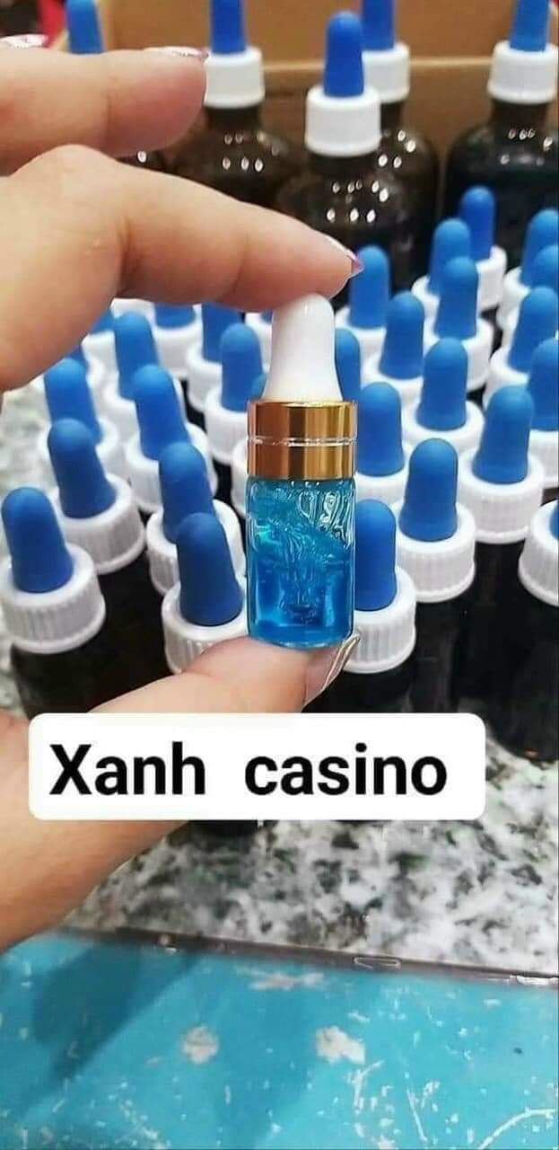 Nhỏ trước đá 30 phút xanh casino lọ 1cc - tăng bo, tải cựa, tăng độ bền cho gà đá