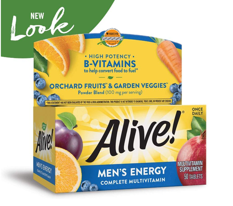 Vitamin tổng hợp nam giới Alive Men's Energy 50 viên