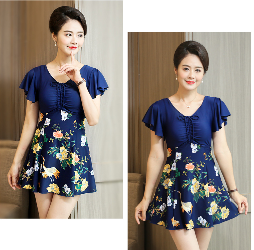 (Big Size) Bikini Đồ Bơi 1 Mảnh Cho Người Mập Họa Tiết