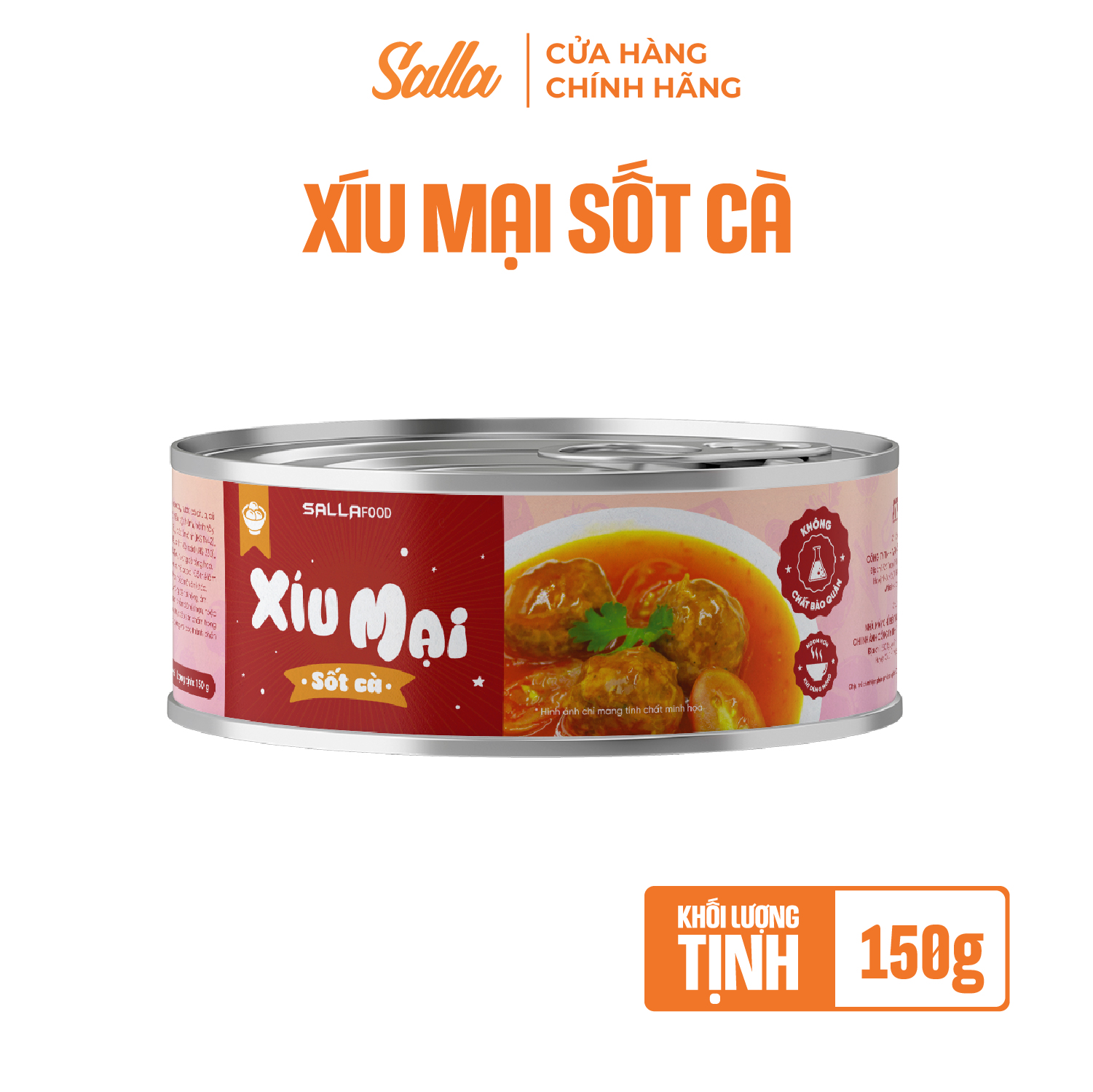 Xíu Mại Sốt Cà Sallafood - Hộp x 150g