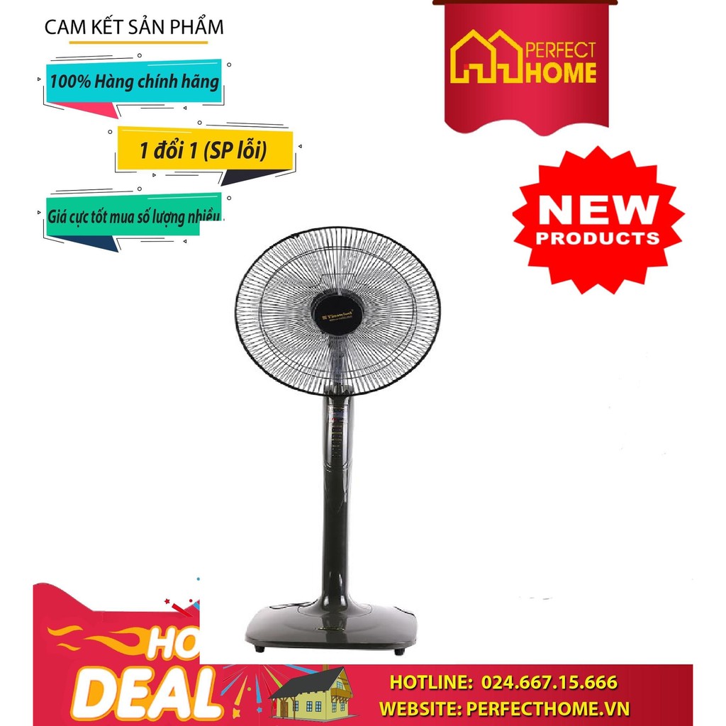 Quạt đứng điện cơ vinawin cánh qd400-ms