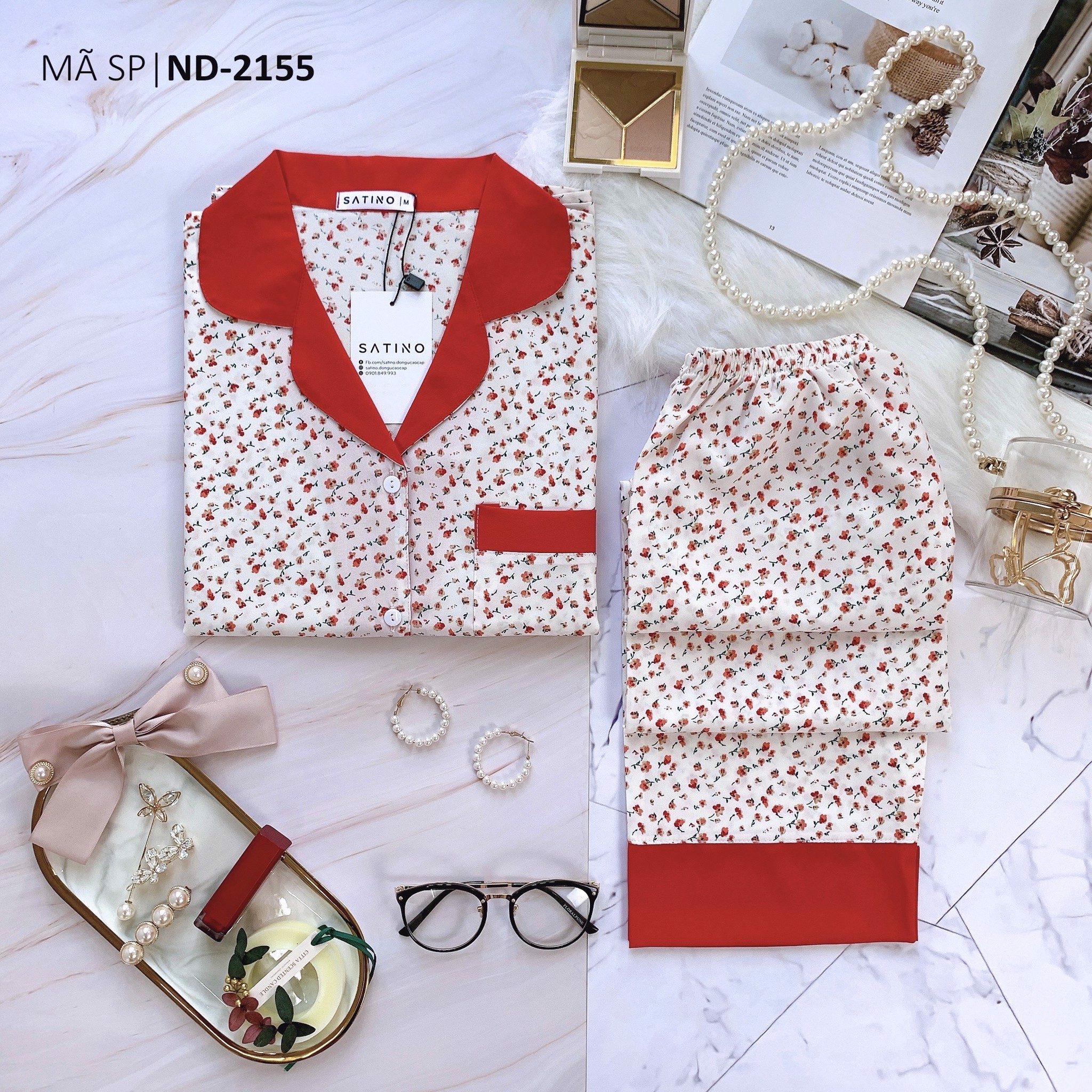 Pijama tnqd - lalin red
