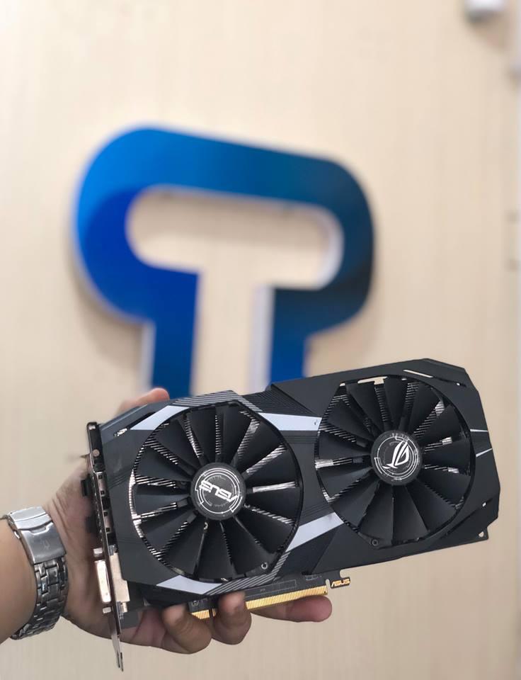 Card đồ họa vga amd asus rx580 8gb dual không box ngoại hình đẹp