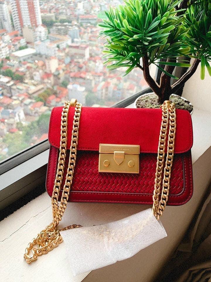 Túi xách nữ  size 18cm túi đeo nữ xinh xắn ck2-80701088 ck2-80701078-4