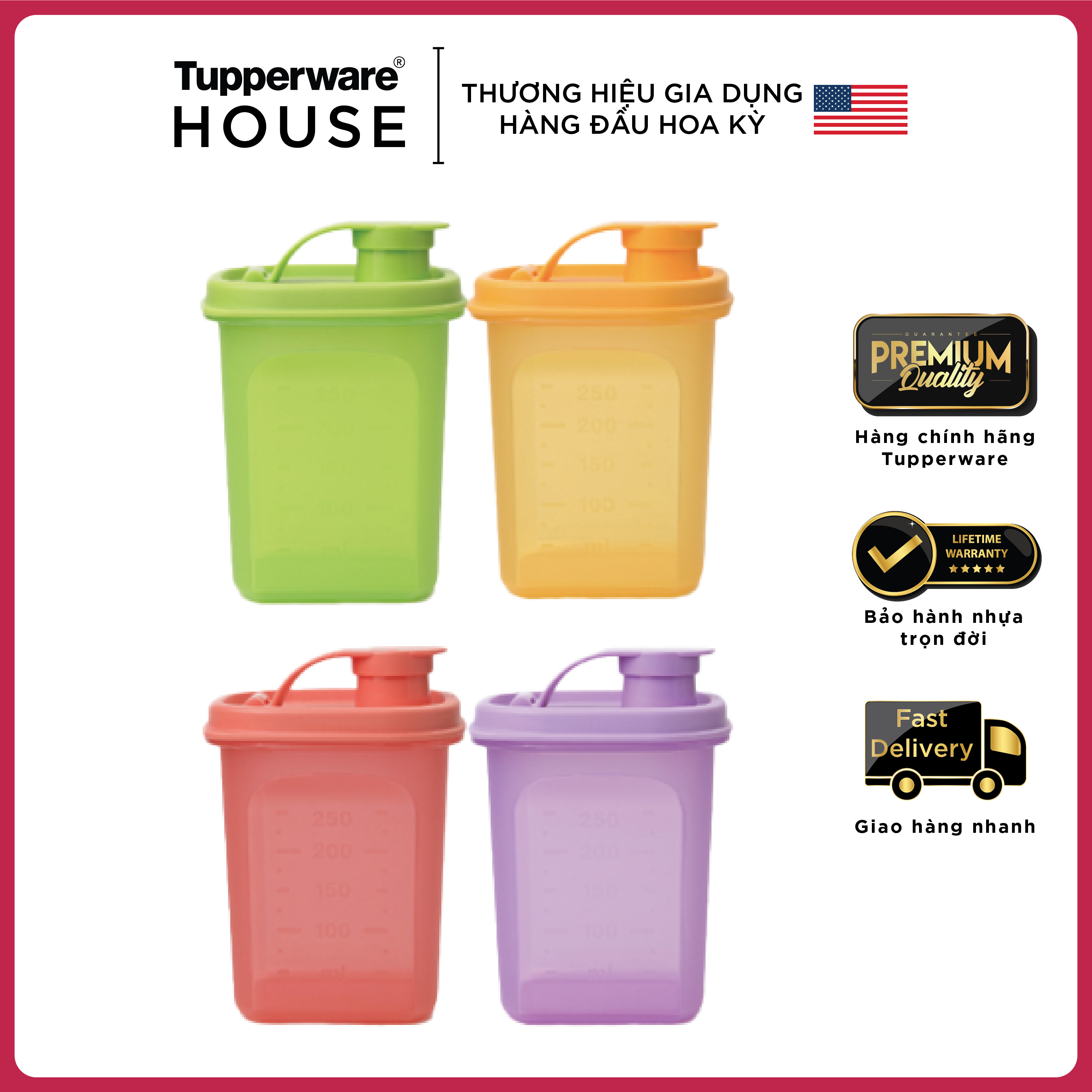 Bộ bình nước Slim Line Pitcher 350ml