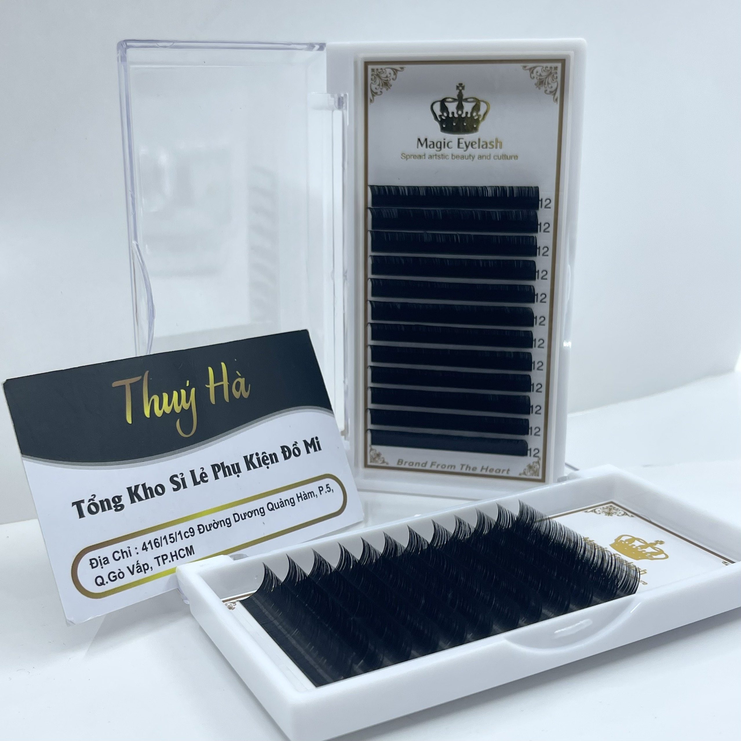 Mi khay lông chồn cao cấp dày 0.05 , cong c-cc-d, dài 8 đến 15mm