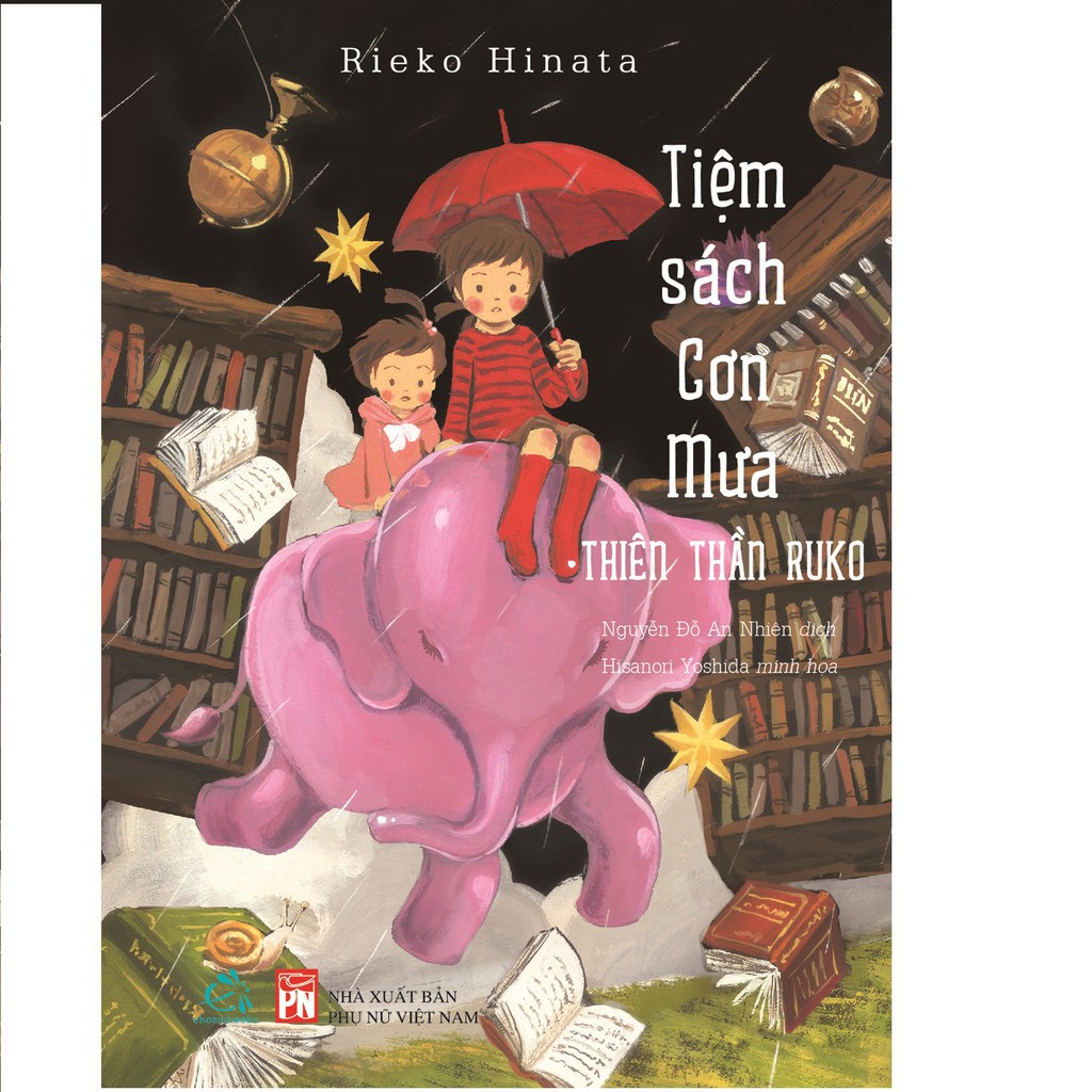 Sách Tiệm sách cơn mưa tập 2 - Thiên thần Ruko Mhbooks tặng Bookmark