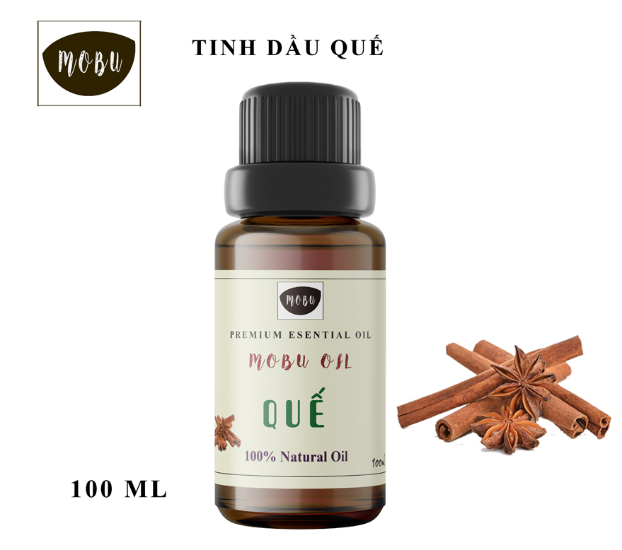 Tinh dầu quế 100% nguyên chất 100ml - tinh dầu mobu