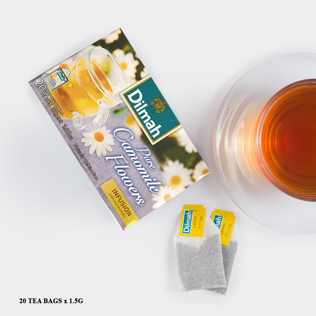 Trà Dilmah thảo dược hoa cúc, mang cho người dùng sản phẩm mùi vị đặc biệt, hương vị tươi mát tự nhiên của sản phẩm tạo cảm giác thoải mái, dễ chịu khi thưởng thức