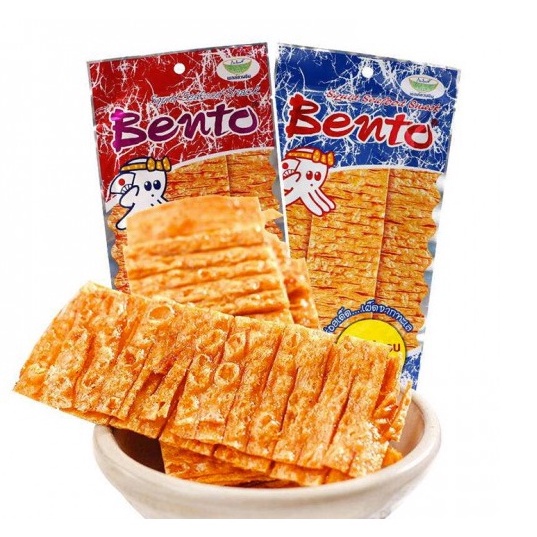 Bánh que đùi gà dorkbua, bim bim đùi gà thái lan, snack đùi gà bento sợi thái lan,