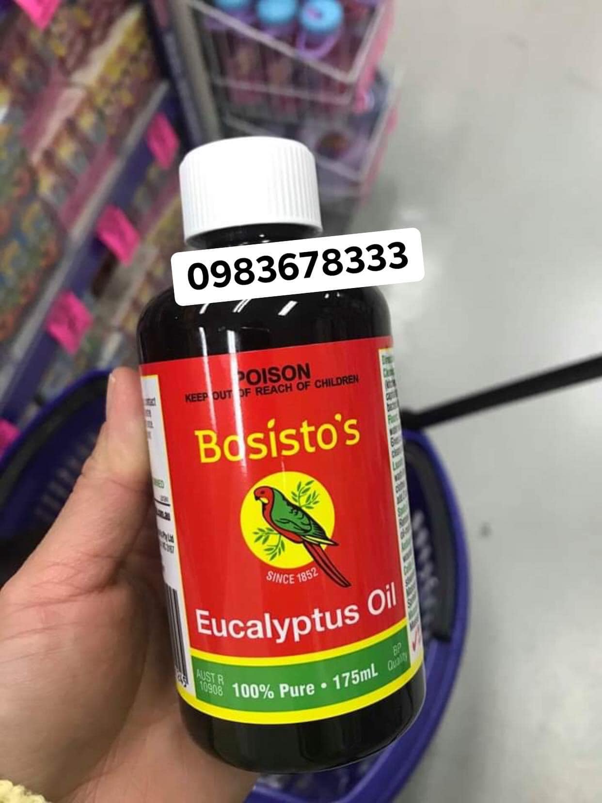 Tinh Dầu Khuynh Diệp Tràm Trà Bosistor Úc