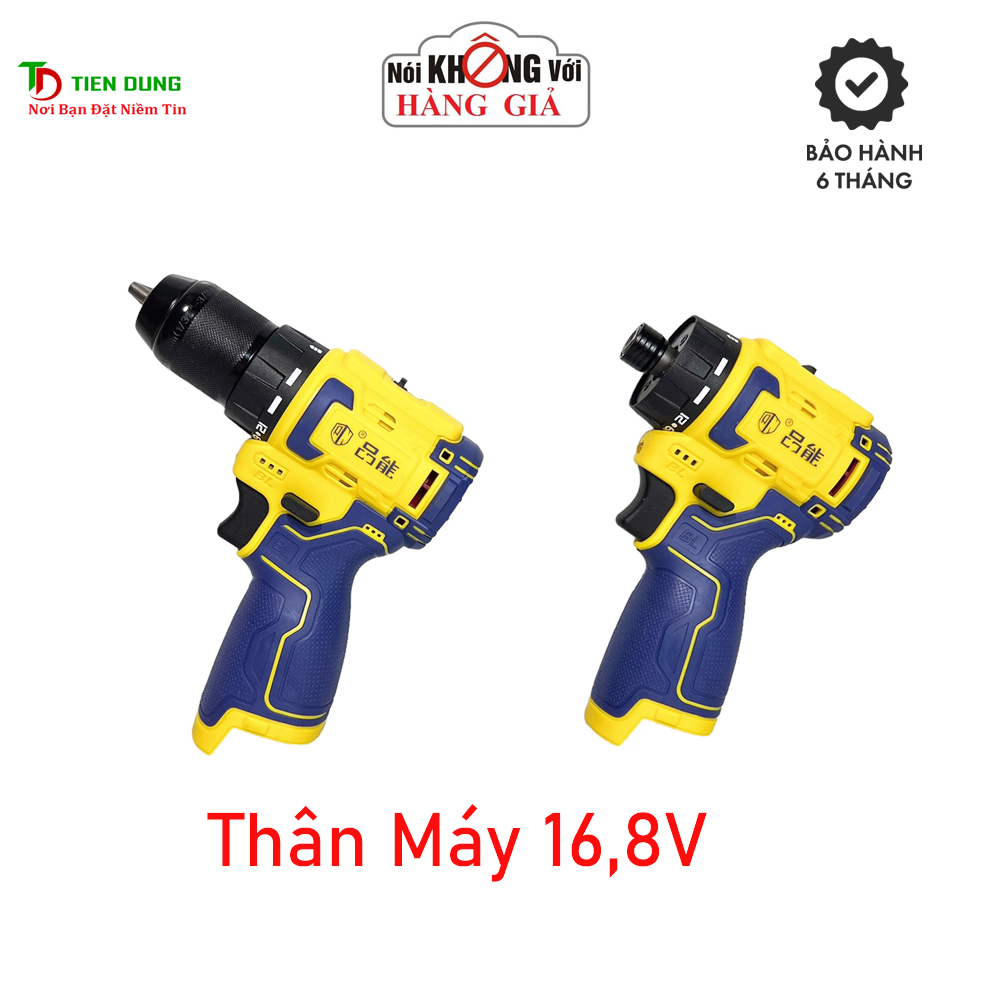 [Hàng Nội Địa Trung] Thân Máy Khoan, Vít Trượt Pinneng 16,8V Không Chổi Than Chân Pin 4Cell