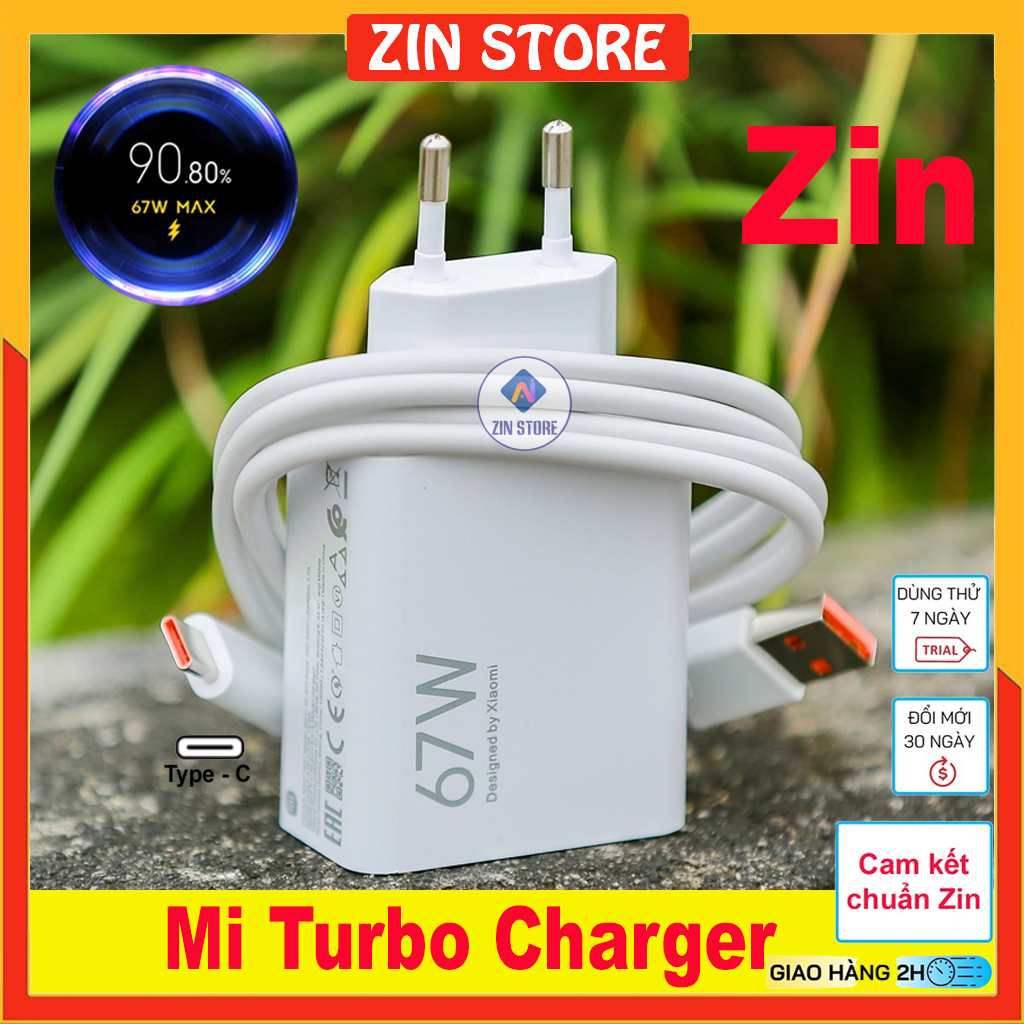 Bộ sạc nhanh xiaomi mi turbo charge 4.0 mã xiaomi mdy-12-eh - zin hãng bóc máy mi 11 ulta, mi 11 pro, mi 11t, redmi note 11 pro, k40 gaming, mi 12 series