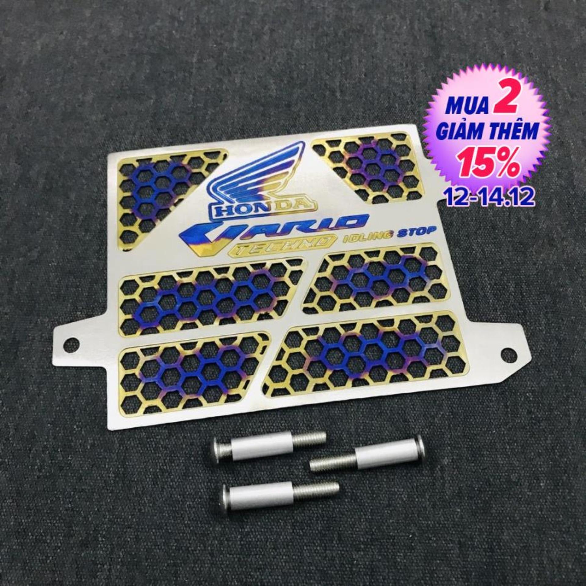 [HCM][SIÊU ĐẸP] CHE KÉT NƯỚC LƯỚI FULL TITAN CHO VARIO HÀNG TRANG TRÍ XE CAO CẤP