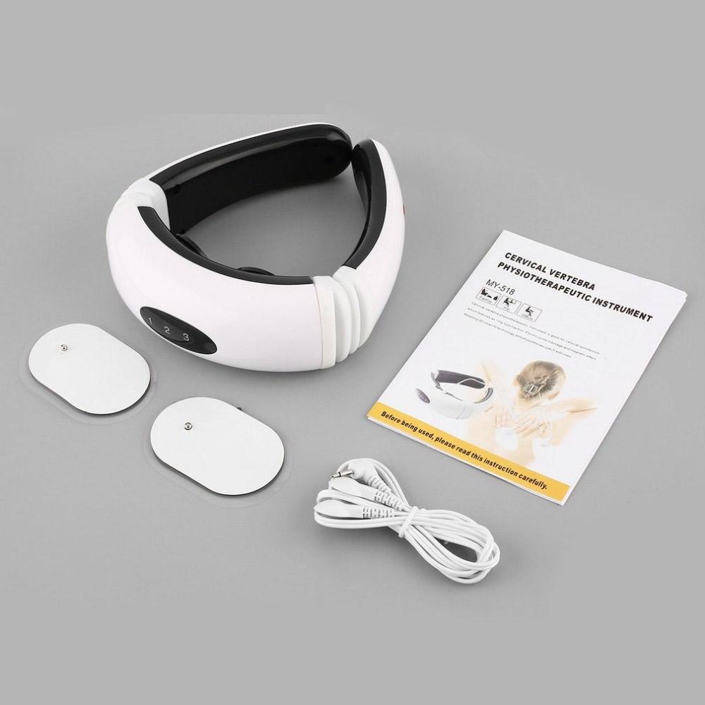 Máy massage cổ trị liệu thế hệ mới my-518 kèm 02 miếng dán
