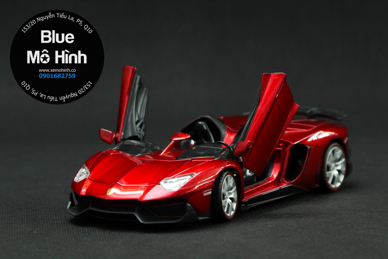 Blue mô hình | Xe mô hình Aventador J Lambo 1:24