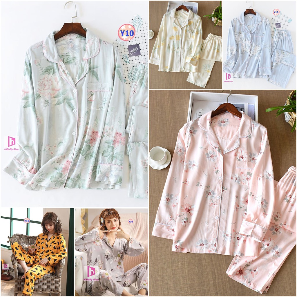 Pijama lanh lụa y10