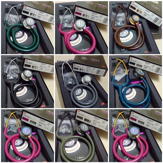 Ống Nghe Hoặc Tai Nghe Littman Classic III ( Tặng Khắc Tên Tặng Móc Chìa Khoá ) - Đỏ đô