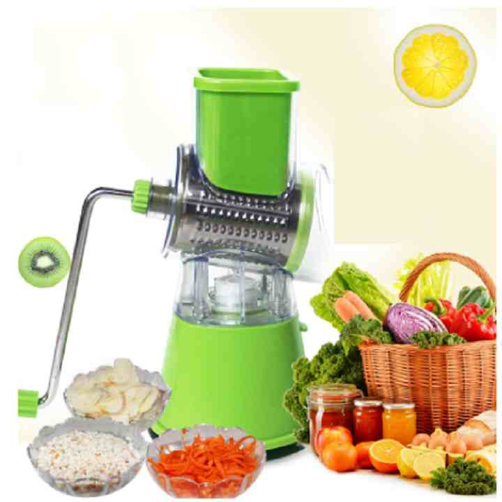 Máy nạo rau củ quả cầm tay đa năng 3 đầu nạo thay thế , máy nạo cầm tay , máy nạo sợi 3 đầu , máy nạo rau củ đang năng tiện lơi