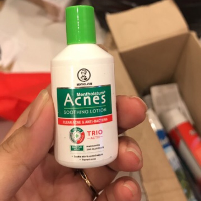 Toner / nước hoa hồng kháng khuẩn dịu da dành cho da mụn Acnes - 25ml/chai