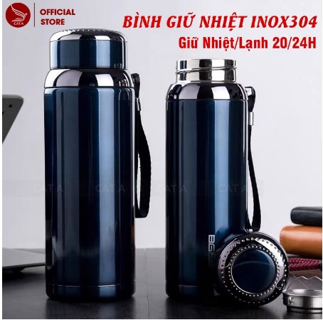 Bình Giữ Nhiệt Inox Sus 304 KiểU DáNg Thể Thao, Giữ NóNg LạNh TốT, Có Tấm Lọc, Giữ Nhiệt Lên Đến 24 Tiếng !