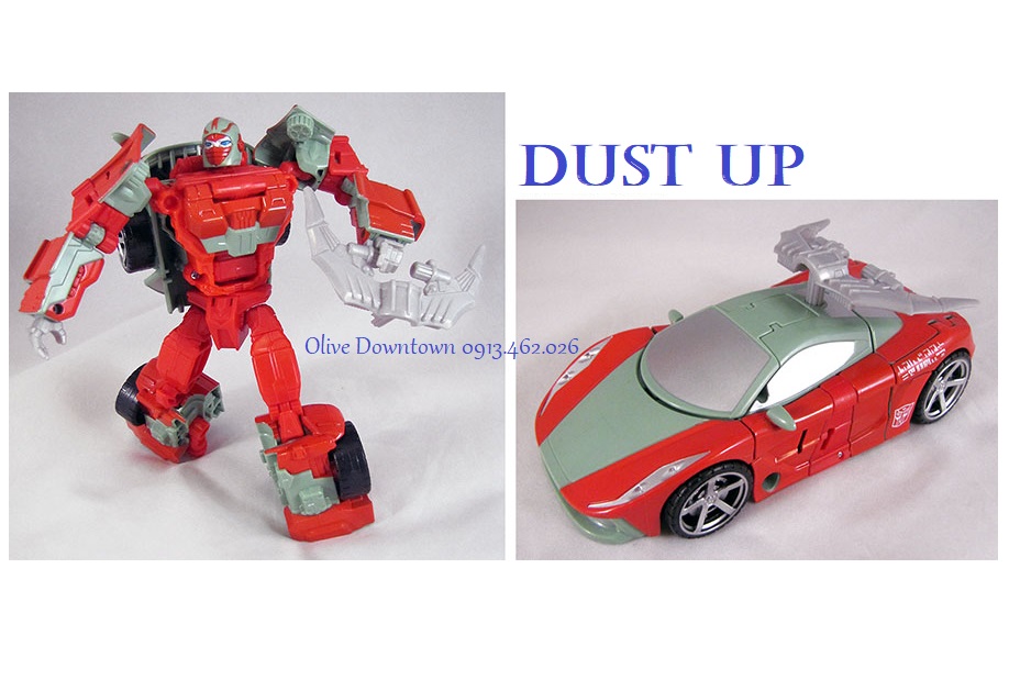 DUST UP * Robot cao 14cm lắp ráp thành SIÊU XE - Transformers Combiner Wars