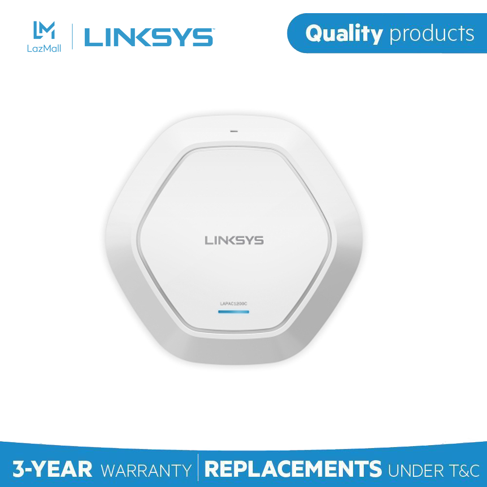 Linksys lapac1200c - router wifi dual-band cloud wireless access point - hãng phân phối chính thức