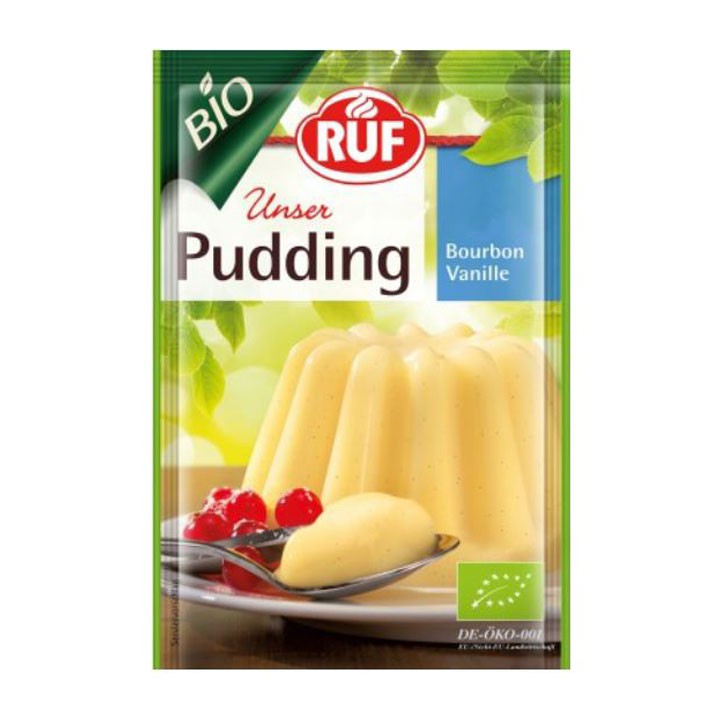 Bột làm bánh Pudding hữu cơ Ruf vị vani/ 40gr